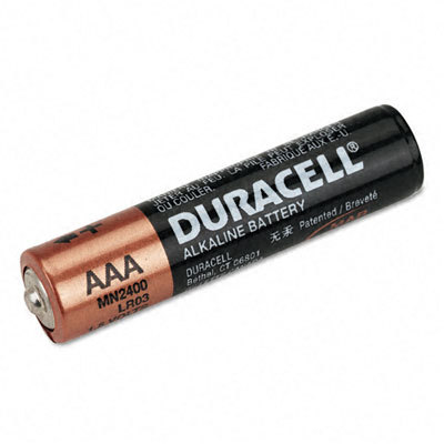 ארבע סוללות AAA DURACELL