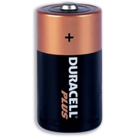 שתי סוללות D DURACELL