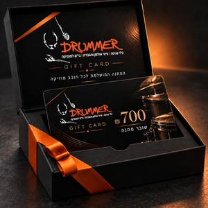 גיפט קארד DRUMMER בשווי 700 ₪