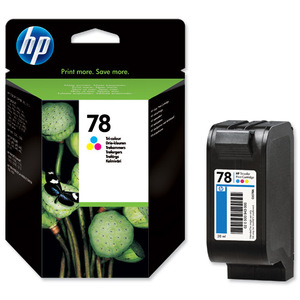 ראש דיו צבעוני מקורי C6578d HP 78