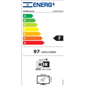 טלוויזיה LG OLED65CS6VA אל ג'י