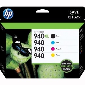 מארז 4 ראשי דיו 940XL HP מקורי