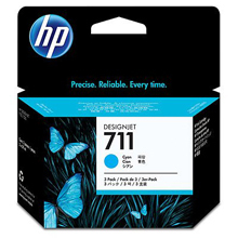 ראש דיו ציאן מקורי (HP 711 (CZ134A