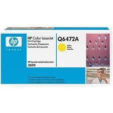 טונר צהוב מקורי לדגם 3600 Q6472A HP