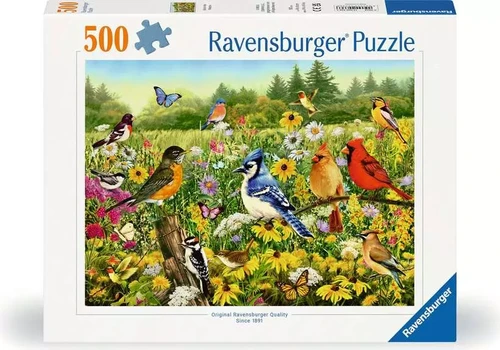 פאזל Ravensburger ציפורים באחו לגילאי 12+