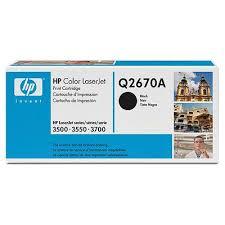 טונר Q2670A HP שחור מקורי 3500/3550/3700