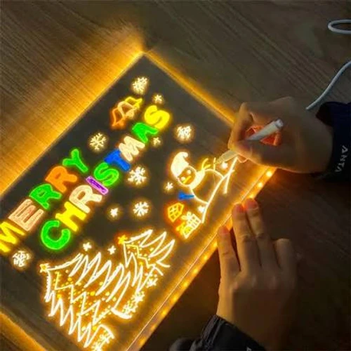 לוח ציור לד נאון NEON | לוח מואר