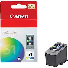 ראש דיו צבעוני מקורי CL51 CANON