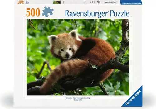 פאזל Ravensburger - פנדה אדומה מקסימה לגילאי 12+