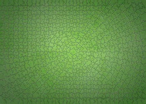 פאזל Ravensburger - קריפט ירוק ניאון לגילאי 14+