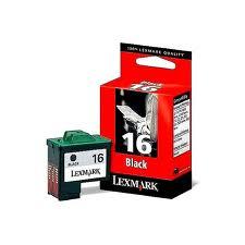 ראש דיו שחור גדול מקורי LEXMARK 10N0016
