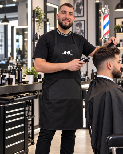 חלוק ספר מקצועי JRL – סינר עמיד במים צבע שחור