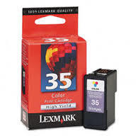 ראש דיו מקורי צבעוני 18C0035 LEXMARK