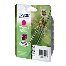 ראש דיו T0823 EPSON אדום מקורי