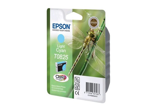 ראש דיו T0825 EPSON תכלת מקורי