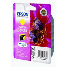 ראש דיו צהוב מקורי T0734 EPSON