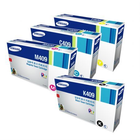 סט 4 טונרים מקורי SAMSUNG CLTK/C/Y/M409S