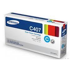 טונר לייזר מקורי Samsung CLT-C407S כחול