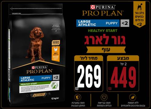 פרו פלאן גור לארג 12 ק