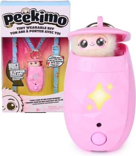 חיית מחמד אינטראקטיבית Peekimo - ורוד