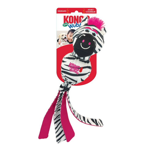 צעצוע לכלב קונג וובה זברה | KONG Wubba Friends Zebra Dog Toy