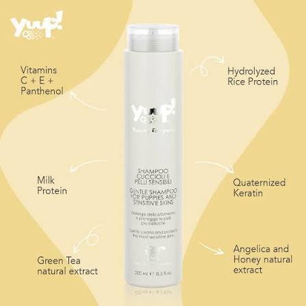 Yuup ! Gentle Shampoo for puppies and sensitive skins 250ml