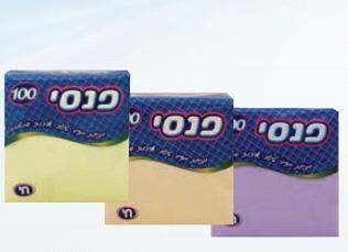 מפיות פנסי צבעוני 100 יח'