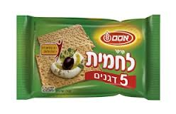קרקר לחמית 5 דגנים 100 גר