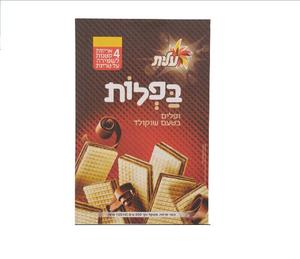 בפלות בטעם שוקולד 500 גר
