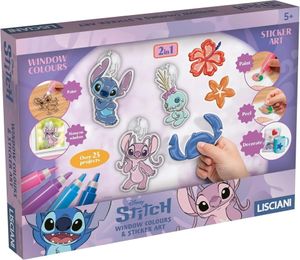 ערכת יצירה 2 ב-1 צבעי חלון / זכוכית ומדבקות - סטיץ