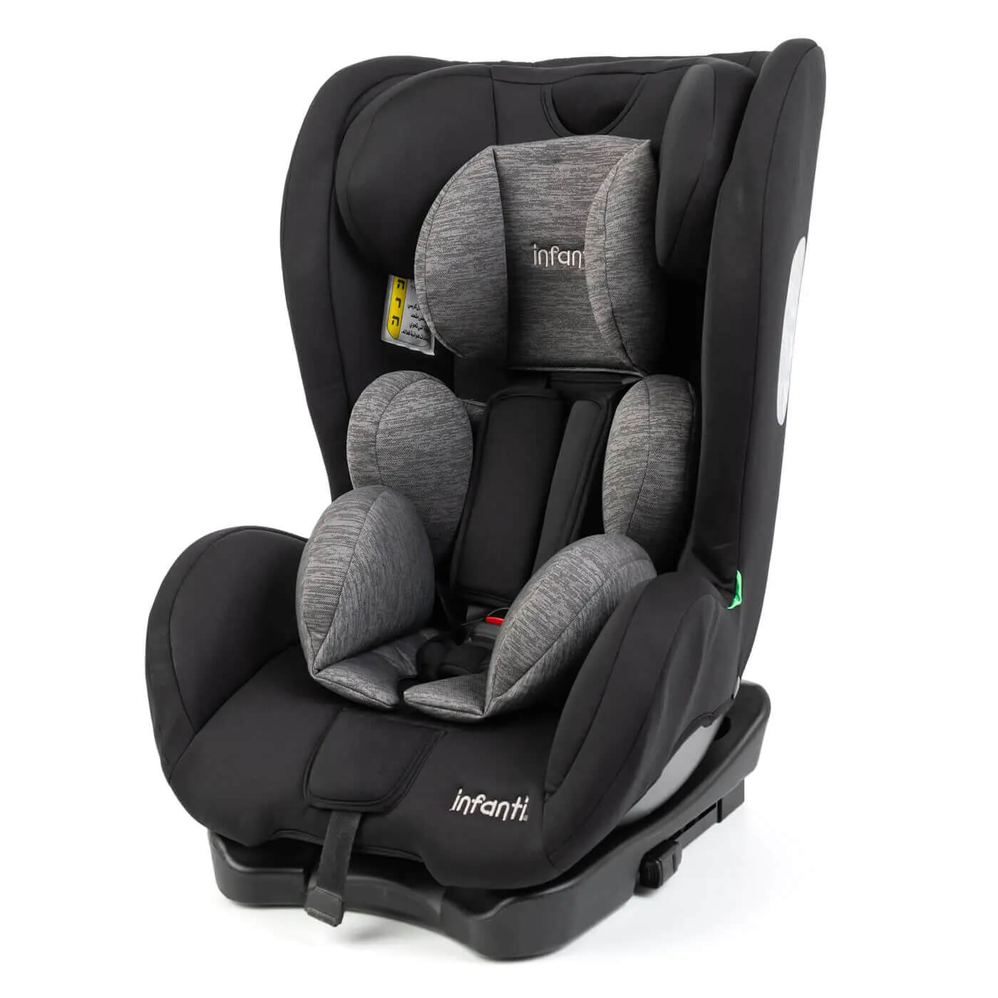 כיסא בטיחות משולב בוסטר עם ISOFIX דגם 501 אפור Infanti