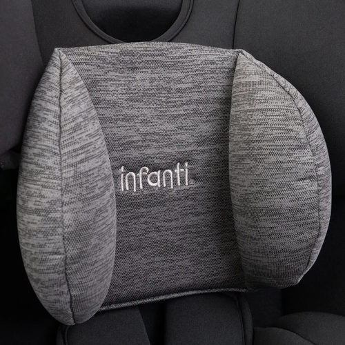 כיסא בטיחות משולב בוסטר עם ISOFIX דגם 501 אפור Infanti