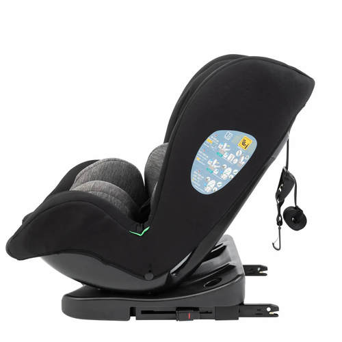 כיסא בטיחות משולב בוסטר עם ISOFIX דגם 501 אפור Infanti