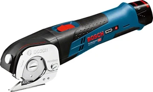 מספריים נטענים GUS 12V-300 + שתי סוללות + מטען Bosch 