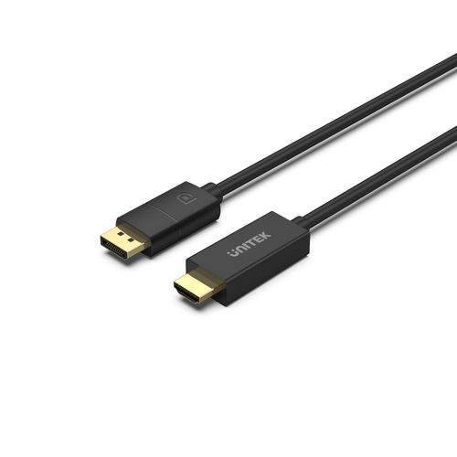 כבל DP 1.2 to HDMI 4K Cable 1.8M UNITEK