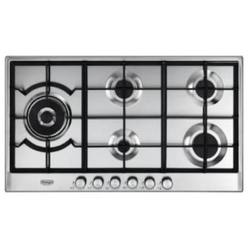 כיריים גז דלונגי 90 ס''מ דגם DeLonghi DGH3290CX נירוסטה