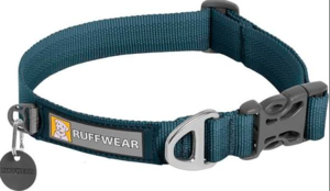 קולרים לכלב | RUFFWEAR FRONT RANGE COLLAR צבע Blue Moon