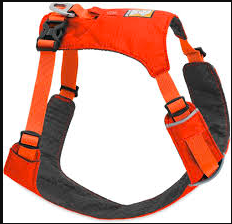 רתמות לכלבים | HI & LIGHT RUFFWEAR צבע SOCKEYE RED