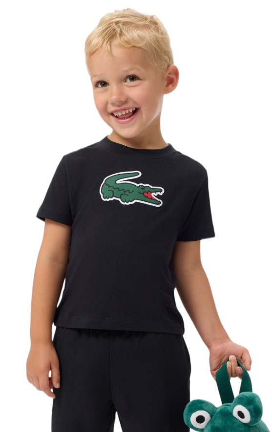 חולצת לקוסט Lacoste Sport Print Jersey T-shirt | ילדים