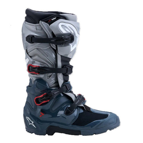 מגף רכיבה אלפינסטארס alpinestars TECH 7 Enduro DS 2026 אפור\חום\אדום