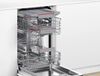 מדיח כלים ‏צר אינטגרלי מלא Bosch SPV4EMX17E בוש – מסדרה 4 כולל פתיחת דלת