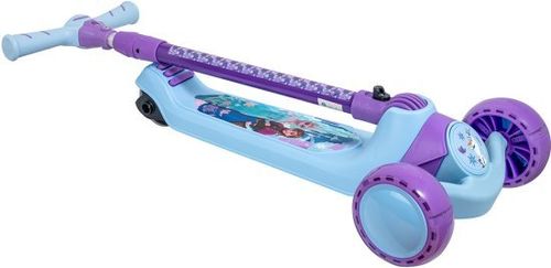 קורקינט 3 גלגלים מתקפל עם גלגלי PU מאירים וידית מתכווננת - פרוזן
