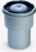נקז אנכי 125 יציאה 75-Drain body Practicus 45270,?75 vertical outlet with odor trap Kessel