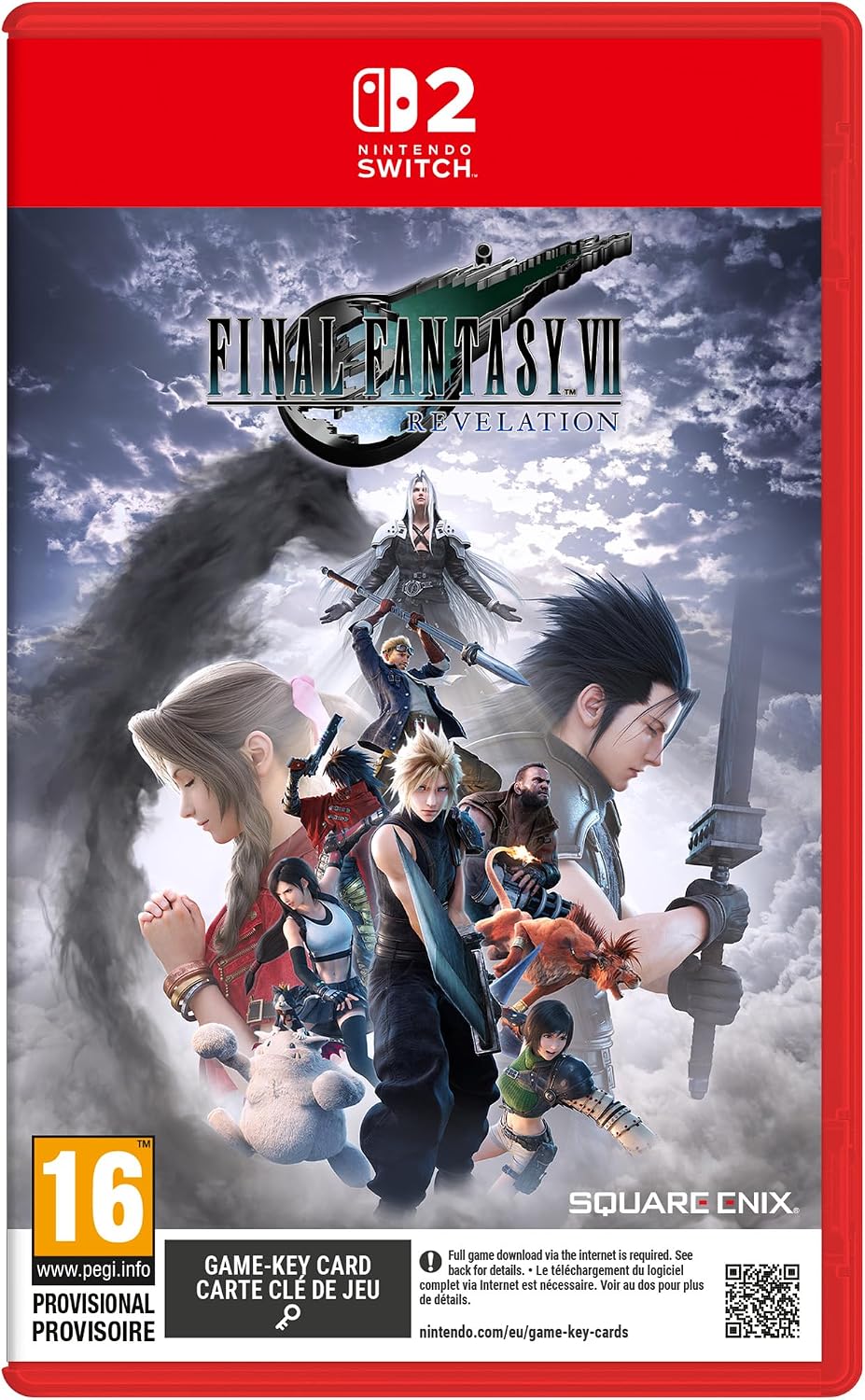 Final Fantasy VII Revelation Nintendo Switch 2 הזמנה מוקדמת 