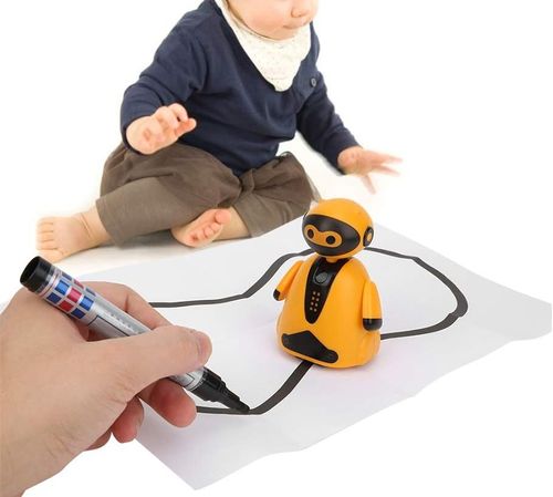 Draw Bot רובוט חכם עוקב אחרי קו מצויר (מגוון צבעים)