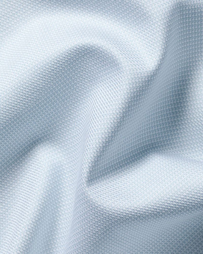 חולצה טורקיז בהיר גזרת קלאסיק -Pale teal green non-iron stretch Trafalgar weave classic fit shirt