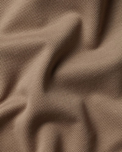 חולצת פולו קאמל אלגנטית - Camel short sleeve cotton stretch smart pique polo