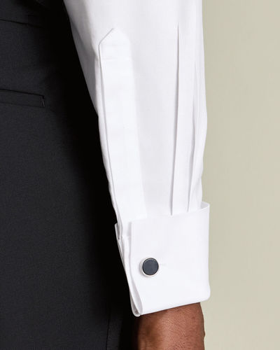 חפתים בצבע שחור ואם הפנינה - Mother of Pearl and Onyx evening cufflink