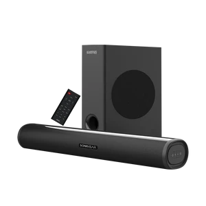 מקרן קול עם סאב וופר אלחוטי SonicGear STUDIOBAR 600HD AirBass 120W 2.1