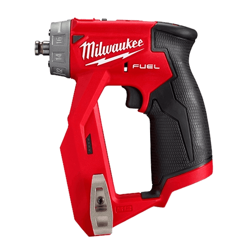 מברגת מתקינים 12V עם 4 ראשים מתחלפים 2505-20 / M12 FDDX Milwaukee- גוף בלבד